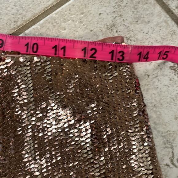 J. Crew Rose Gold Sequin Skirt - Picture 11 of 15